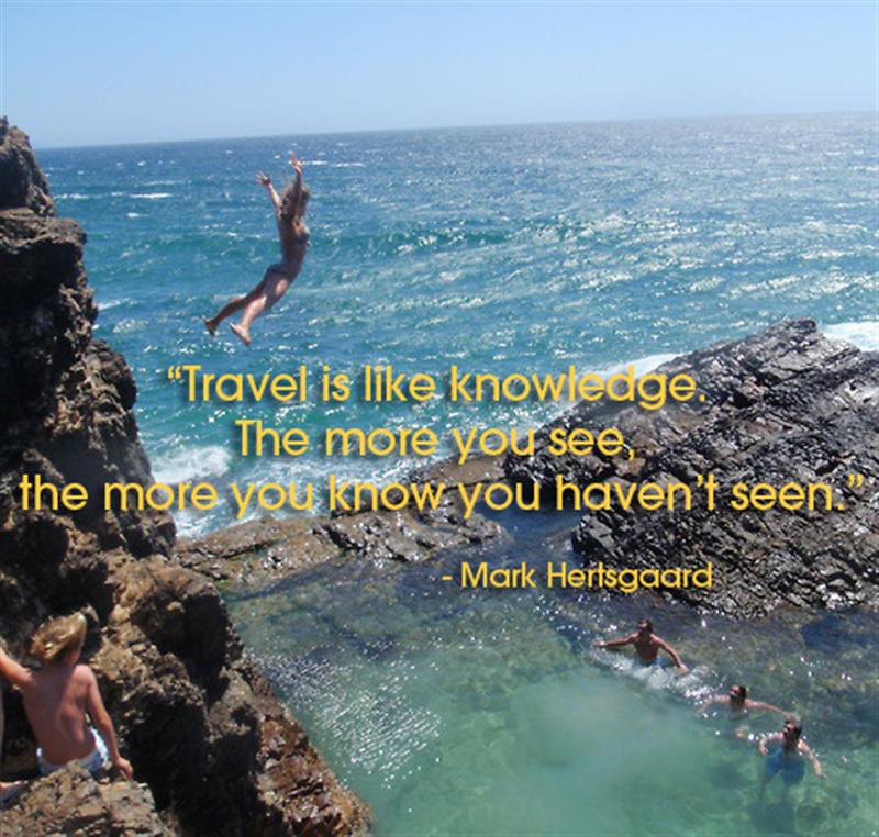 Travel is Like Knowledge
