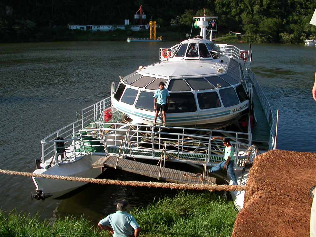 Paraguay Pontoon Boat